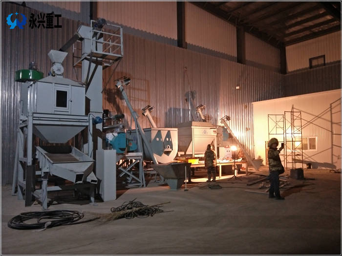 簡易顆粒飼料機(jī)組